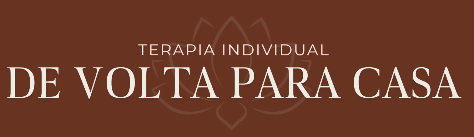 Terapia Individual De Volta Para Casa